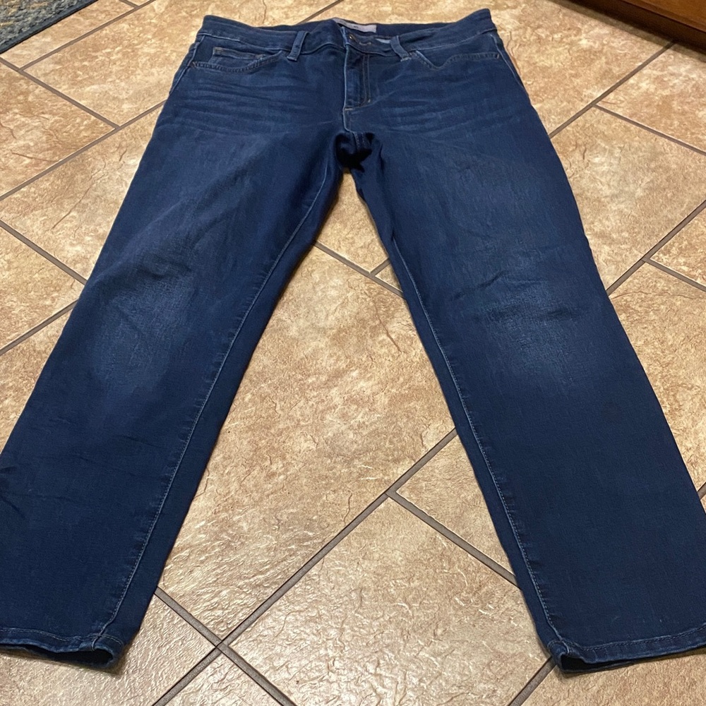 Joe's Jeans Dark Blue Size 28 High Rise Straight Leg Denim Jeans Casual